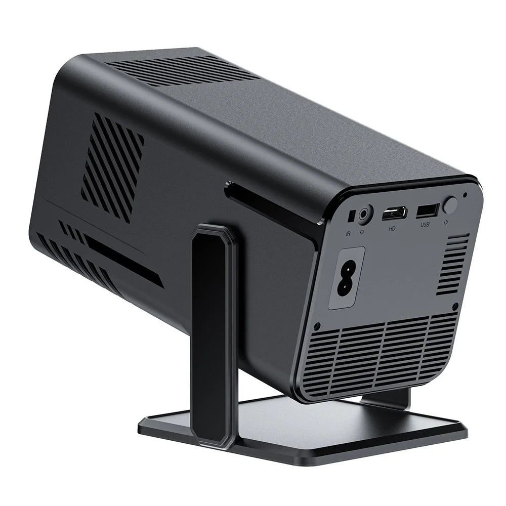 HM103-B Dual-Band Bluetooth-compatible 5.0 1080P Auto Focus Projector with 270-Degree Adjustable - US Plug - 2