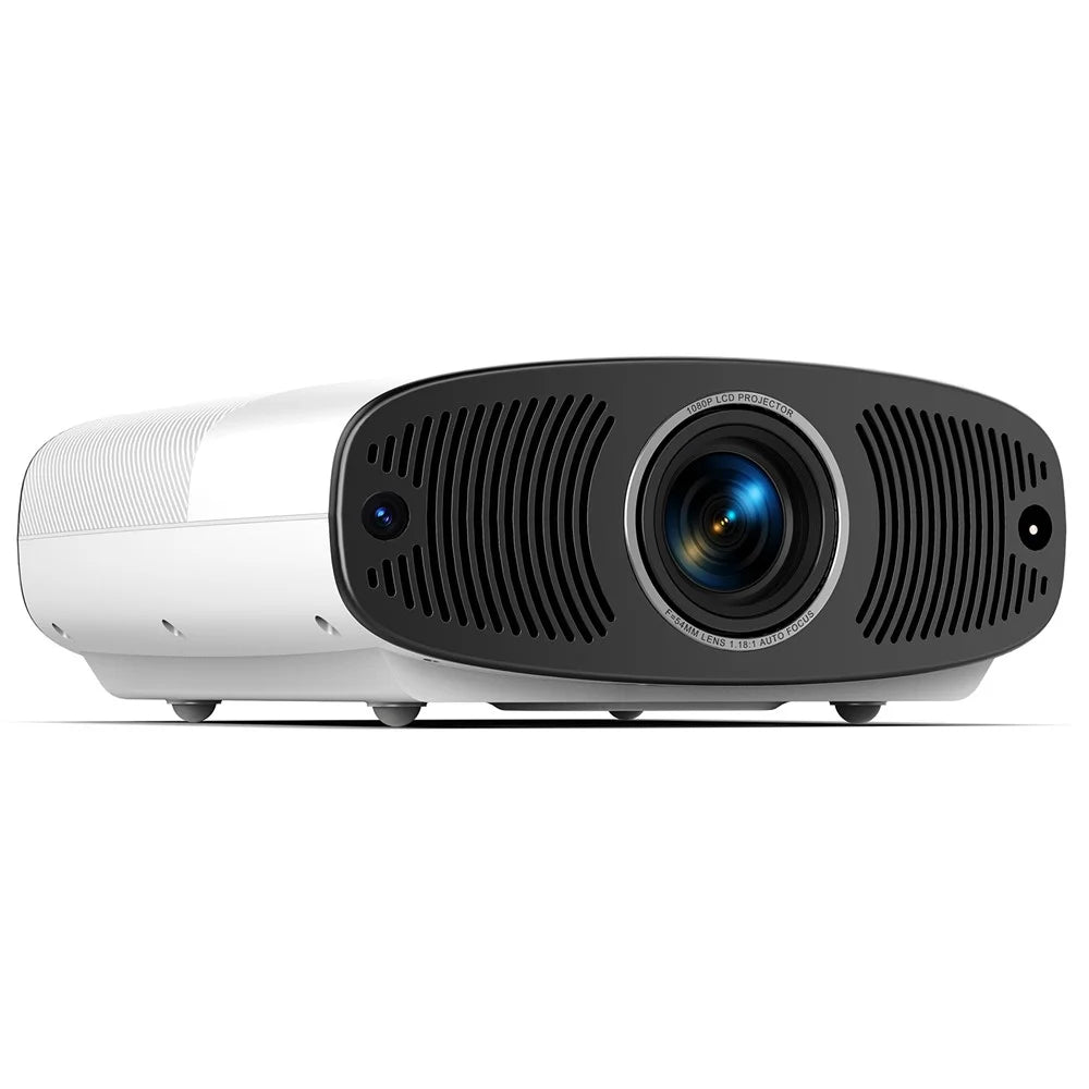 Q7 Android 9 Projector Auto Focus Full HD 1080P LCD Video Projector Home Theater - US Plug - 2