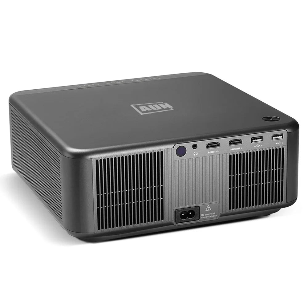 AUN U002 Android 12 Projector Auto Focus 3D Mini Theater Full HD 1080P LED 4K Video Projector - US Plug - 2