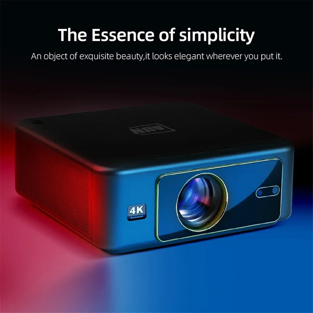 AUN U002 Android 12 Projector Auto Focus 3D Mini Theater Full HD 1080P LED 4K Video Projector - US Plug - 5