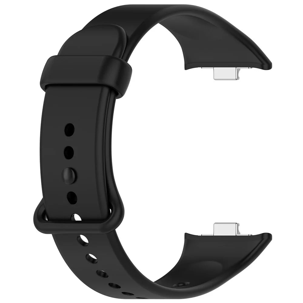 For Xiaomi Smart Band 10 Pro / 9 Pro / 8 Pro / Redmi Watch 6 / 5 / 4 Silicone Watch Band Adjustable Wrist Strap - Black - 2