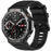 For Huami Amazfit T-Rex 3 Silicone Watch Band Breathable Soft Strap - Black - 2