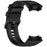 For Huami Amazfit T-Rex 3 Silicone Watch Band Breathable Soft Strap - Black - 3