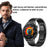 For Huawei Watch GT 5 Pro / 5 / 4 46mm / Samsung Galaxy Watch3 45mm Replacement Strap 22mm Metal Watch Band - Black - 4