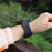 22mm Rubber Strap for Garmin Fenix 8 47mm  /  Fenix E 47mm  /  Quatix 7 Pro Universal Watch Band - Black - 5