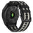 22mm Canvas Nylon Strap for Garmin Fenix 8 47mm  /  Fenix E 47mm  /  Quatix 7 Pro Quick Release Universal Watch Band - Black  /  Grey - 1