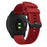 Sport Style Silicone Smart Watch Strap for Garmin Forerunner 745 - Red - 3