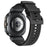 For Samsung Galaxy Watch Ultra2 47mm / Watch Ultra (2025) 47mm / Watch Ultra 47mm Sport Band Rubber Breathable Watch Strap - Black / Black Connector - 1