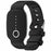 For Emeterm Fashion Replacement Strap Soft Silicone Wristband - Black - 2