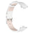 For Huawei Watch Fit 3 Watch Band Adjustable Leather Wrist Strap - White - 3