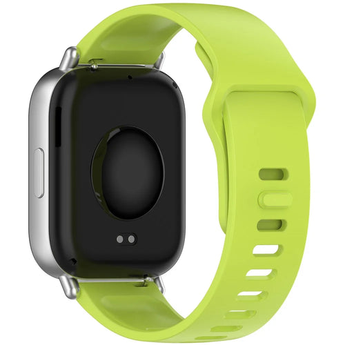 For Xiaomi Redmi Watch 5 Active Silicone Watch Band Colorful Buckle Wrist Strap - Green - 1