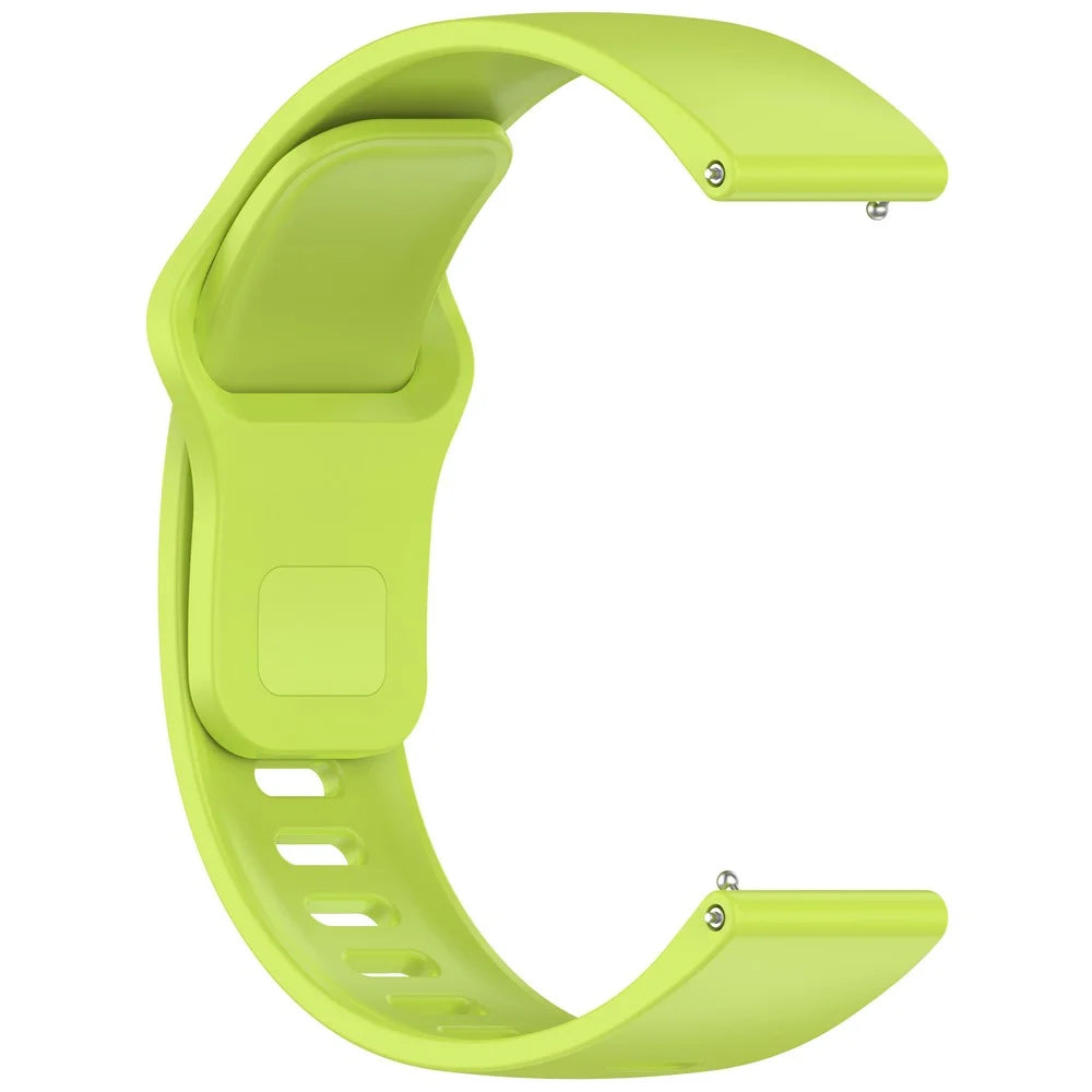 For Xiaomi Redmi Watch 5 Active Silicone Watch Band Colorful Buckle Wrist Strap - Green - 4