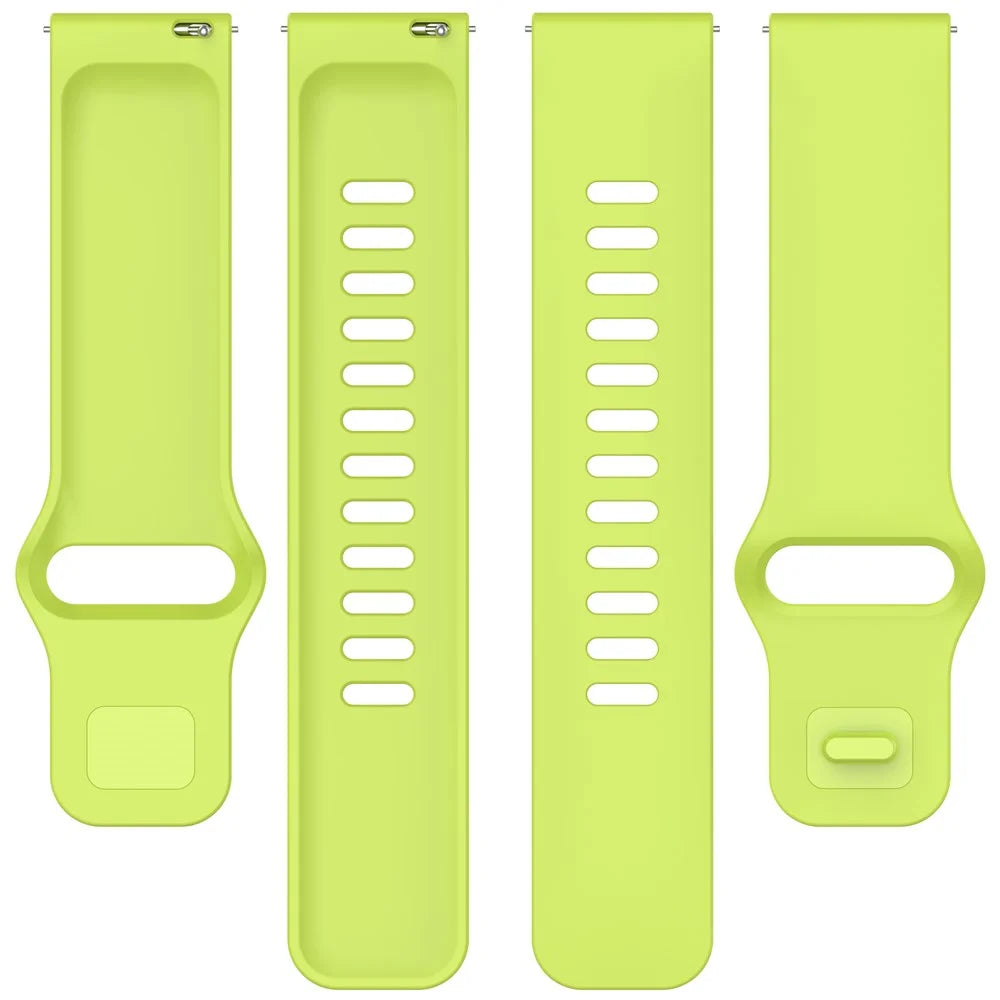 For Xiaomi Redmi Watch 5 Active Silicone Watch Band Colorful Buckle Wrist Strap - Green - 5