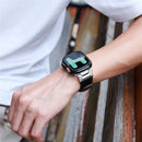 Metal Case for Apple Watch Ultra 2 49mm Protective Watch Case Cover - Black - 7