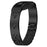 For Fitbit Inspire / Inspire HR Replacement Strap Metal Watch Band Snowflake Pattern - Black - 3