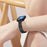 Replacement Strap for Xiaomi Smart Band 10 Pro / 9 Pro / 8 Pro / Redmi Watch 6 / 5 / 4 Metal Watch Band Snowflake Pattern - Black - 5