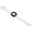 For Garmin Lily 2 Active / Lily 2 Wrist Strap 14mm Top Layer Cowhide Leather Watch Band - White - 3