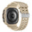 For Samsung Galaxy Watch Ultra 47mm Watch Strap TPU Band with PC Watch Case - Gold - 1