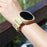 For Samsung Galaxy Watch Ultra 47mm Watch Strap TPU Band with PC Watch Case - Gold - 4