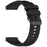 For Huawei Watch GT 5 Pro 46mm Silicone Strap Adjustable Length Replacement Band - Black - 2
