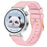 For Huawei Watch GT 5 Pro 42mm / GT 5 41mm Silicone Strap 18mm Watch Band Replacement - Pink - 2