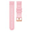 For Huawei Watch GT 5 Pro 42mm / GT 5 41mm Silicone Strap 18mm Watch Band Replacement - Pink - 3