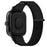 Nylon Strap for Xiaomi Smart Band 10 Pro / 9 Pro / 8 Pro / Redmi Watch 6 / 5 / 4 Adjustable Sports Loop Watch Strap - Black - 1