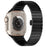 Watch Band For Apple Watch Ultra 3 2 1 49mm / Series 11 10 46mm / 9 8 7 45mm / SE3 SE2 SE 6 5 4 44mm / 3 2 1 42mm 1-Bead Bamboo Link Titanium Alloy Strap - Black - 1
