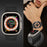 Watch Band For Apple Watch Ultra 3 2 1 49mm / Series 11 10 46mm / 9 8 7 45mm / SE3 SE2 SE 6 5 4 44mm / 3 2 1 42mm 1-Bead Bamboo Link Titanium Alloy Strap - Black - 5
