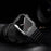 Watch Band For Apple Watch Ultra 3 2 1 49mm / Series 11 10 46mm / 9 8 7 45mm / SE3 SE2 SE 6 5 4 44mm / 3 2 1 42mm 1-Bead Bamboo Link Titanium Alloy Strap - Black - 7