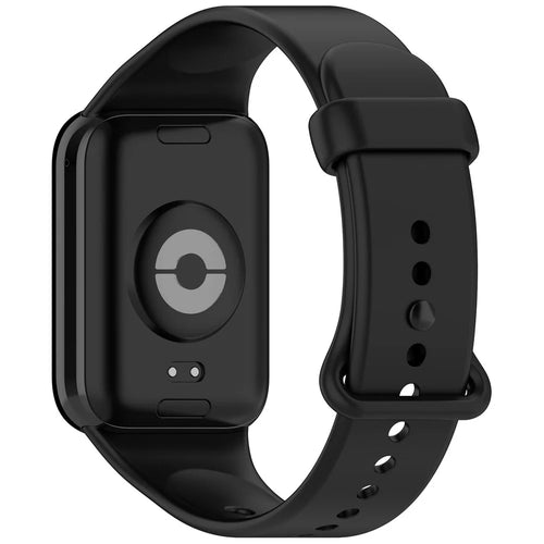 Watch Strap For Xiaomi Smart Band 10 Pro / 9 Pro / 8 Pro / Redmi Watch 6 / 5 / 4 TPU Adjustable Wrist Band - Black - 1