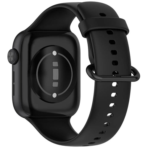 For Honor Watch 5 Silicone Band Adjustable Watch Strap Replacement Bracelet - Black - 1
