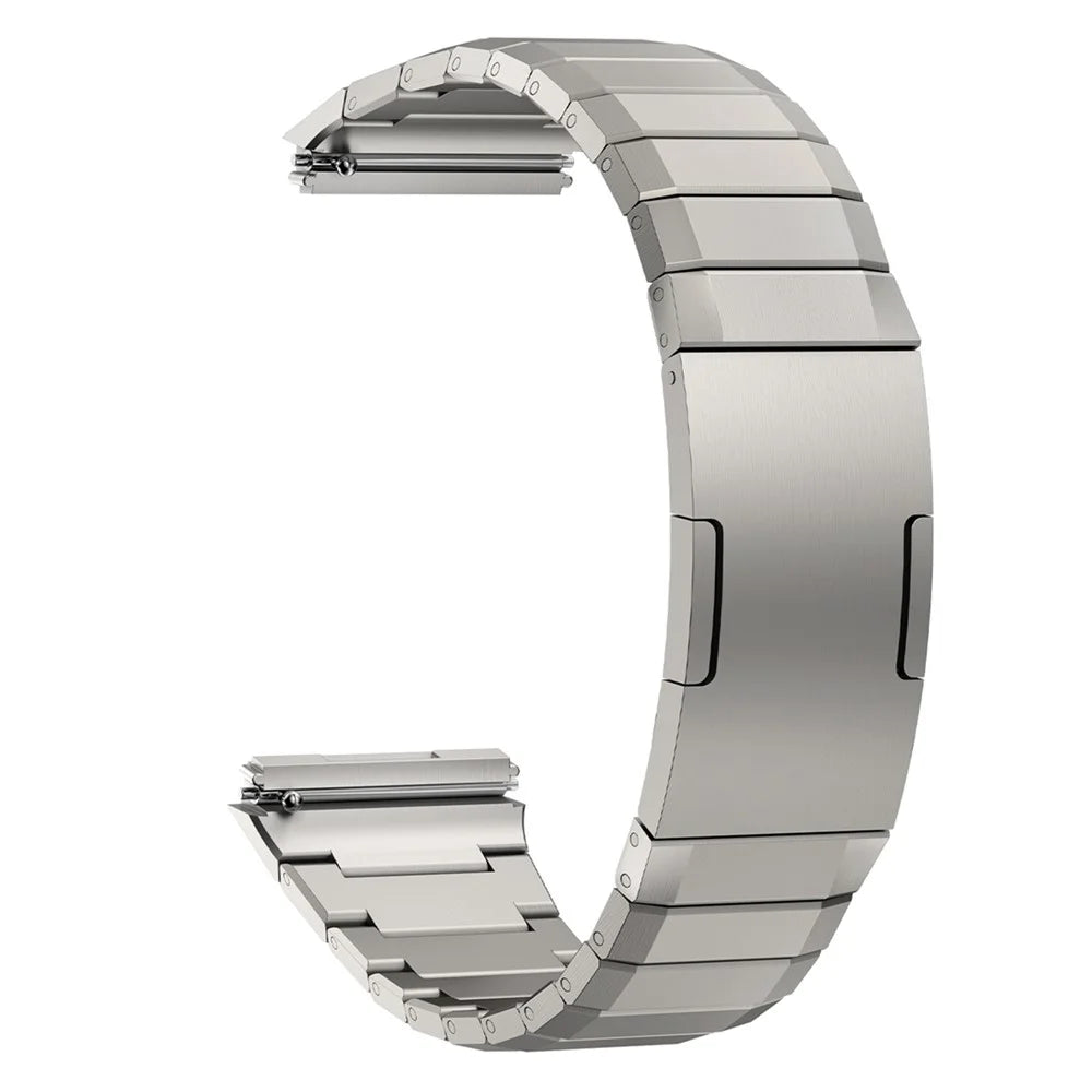 For Huawei Watch GT 5 Pro 46mm / GT 5 46mm Band Adjustable Titanium Alloy Watch Strap - Silver - 1