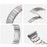 For Huawei Watch GT 5 Pro 46mm / GT 5 46mm Band Adjustable Titanium Alloy Watch Strap - Silver - 3