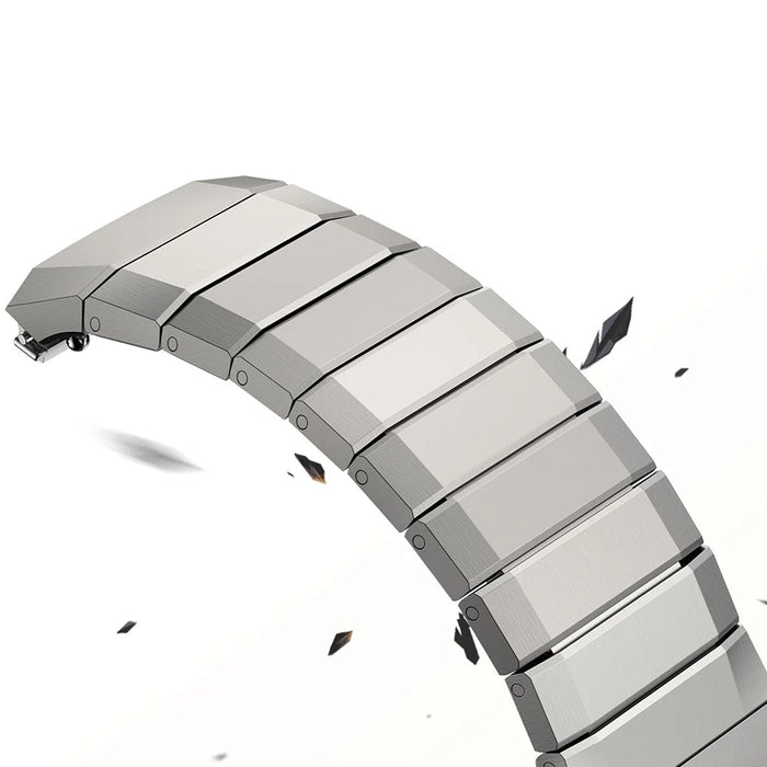 For Huawei Watch GT 5 Pro 46mm / GT 5 46mm Band Adjustable Titanium Alloy Watch Strap - Silver - 4