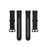 Soft Silicone Smart Watch Strap Replacement Watch Band for Xiaomi Redmi Watch / Mi Watch Lite - Black - 5
