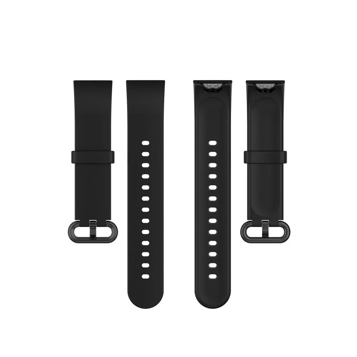 Soft Silicone Smart Watch Strap Replacement Watch Band for Xiaomi Redmi Watch / Mi Watch Lite - Black - 5
