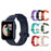 Soft Silicone Smart Watch Strap Replacement Watch Band for Xiaomi Redmi Watch / Mi Watch Lite - Black - 7