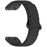 20mm Magnetic Watch Band for Garmin Fenix 8 43mm / Descent MK3 Quick Release Soft Silicone Strap - Black - 1