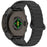 20mm Magnetic Watch Band for Garmin Fenix 8 43mm / Descent MK3 Quick Release Soft Silicone Strap - Black - 2