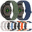 20mm Magnetic Watch Band for Garmin Fenix 8 43mm / Descent MK3 Quick Release Soft Silicone Strap - Black - 6