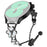 Metal Band Heart Clover Decor For Samsung Galaxy Watch4 Classic 46mm  /  42mm Watch Bracelet Replacement - Black - 1