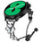 Metal Band Heart Clover Decor For Samsung Galaxy Watch4 Classic 46mm  /  42mm Watch Bracelet Replacement - Black - 2