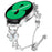 Metal Band For Garminactive 5  /  vivoactive 5 Heart Clover Decor Watch Strap - Silver - 2