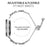 Metal Band For Garminactive 5  /  vivoactive 5 Heart Clover Decor Watch Strap - Silver - 6