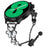 Metal Band Heart Clover Decor For Garmin Vivomove Trend  /  Venu Sq 2 Watch Bracelet Replacement - Black - 2