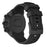 Adjustable Silicone Smart Watch Strap Replacement Watchband for Suunot 9 - Black - 3