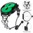 For Huami Amazfit GTS 3 Watch Strap Replacement Metal Band Heart Clover Decor - Black - 4