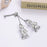 Metal Band for Huami Amazfit Pop Pro Heart Clover Decor Watch Strap - Silver - 6