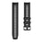Silicone Watch Band for Garmin Instinct Tactical / Instinct Tide / Instinct 2 / Instinct Wrist Strap with Black Buckle - Black - 2